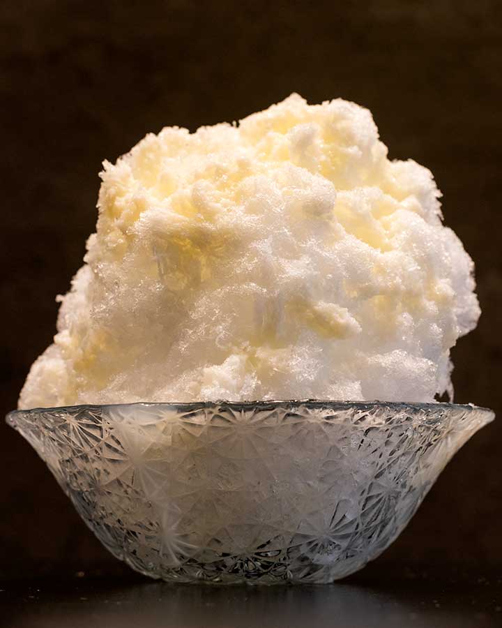 Shaved ice Milk