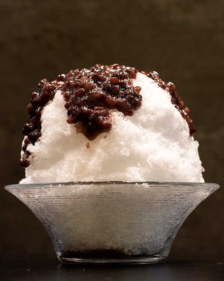 Shaved ice Adzuki